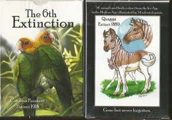 6th EXTINCTION Card Deck, The (2018) (various artists) Online Sale