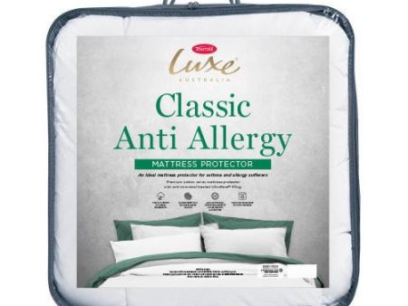 Luxe Classic Anti-Allergy Mattress Protector by TONTINE Online Sale