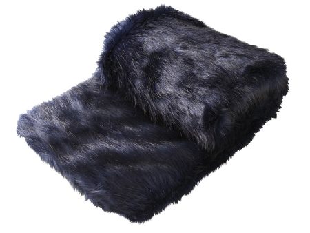 Presley Ink Faux Fur Throw by Logan and Mason Online Sale