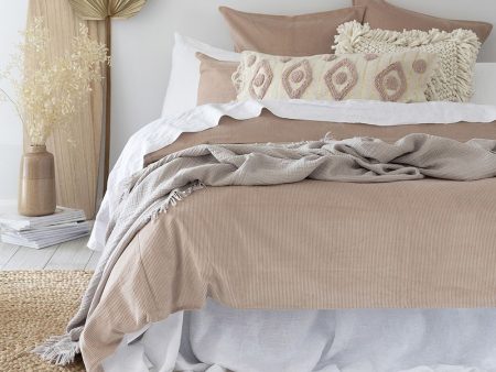 Sloane Shell Quilt Cover Set by Bambury Fashion