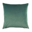 Vivid Velvet 43x43cm Filled Cushion Sage by Bianca Discount