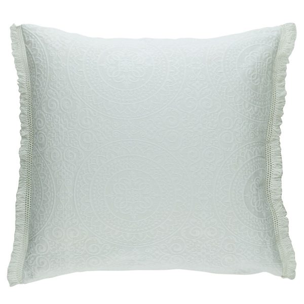 Verona White European Pillowcase by Bianca Sale