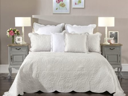 Candace Silver Bedspread Set by Bianca Sale