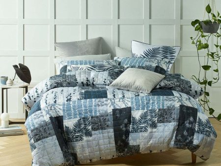 Botanic Quilted Quilt Cover Set by Bianca Discount