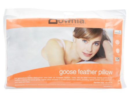 Downia Goose Collection Feather Pillow Standard Online Hot Sale