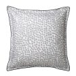 Bahama Silver European Pillowcase by Logan and Mason Platinum Fashion