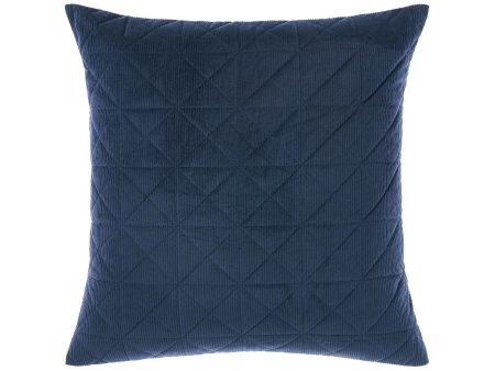 Heath Indigo European Pillowcase by Linen House Online