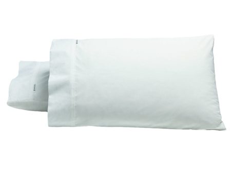 Heston WHITE Standard Pillowcase Pair by Bianca For Cheap