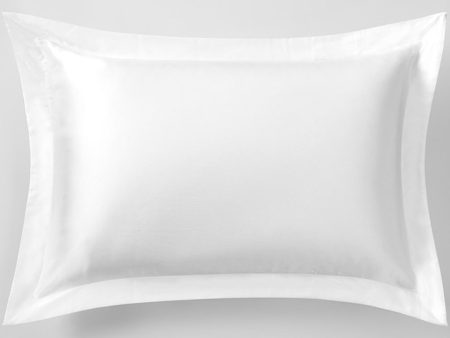 Lanham SNOW TAILORED Silk Pillowcase by Sheridan on Sale