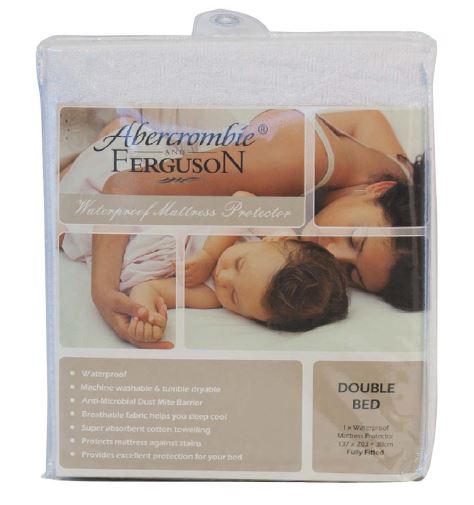 Waterproof Towelling Mattress Protector by Abercrombie and Ferguson Hot on Sale