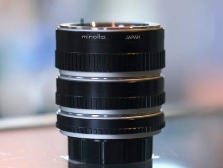 Minolta extension tube set Online now