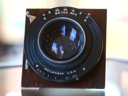 Bausch & Lomb Tessar Ic 190mm E.F. f4.5 Online Hot Sale