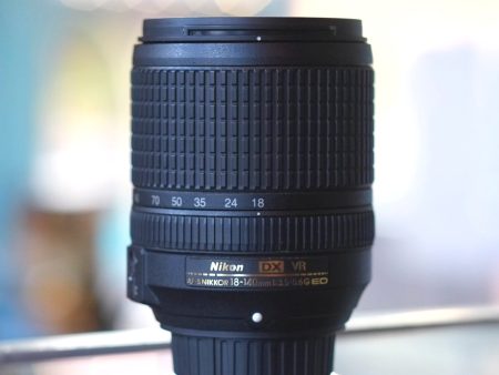 Nikon 18-140mm f3.5-5.6G ED VR AF-S DX Nikkor on Sale