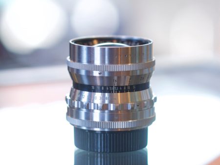 Voigtlander 50mm f1.5 Nokton (black rim) for LTM Sale