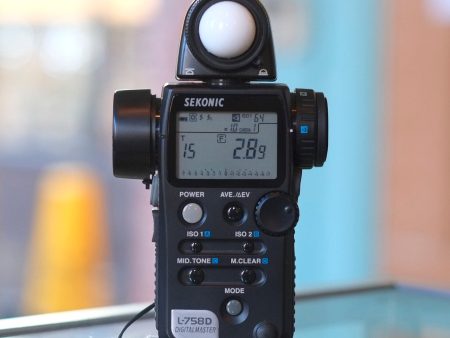 Sekonic Digitalmaster L-758D Discount