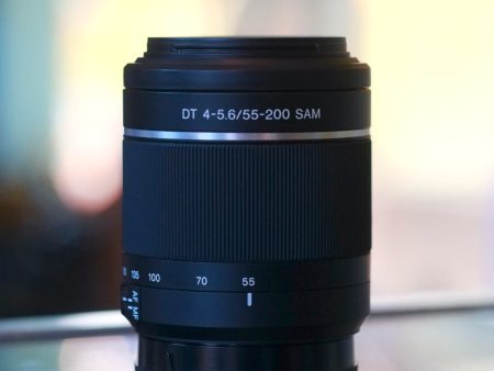 Sony DT 55-200mm f4-5.6 SAM on Sale