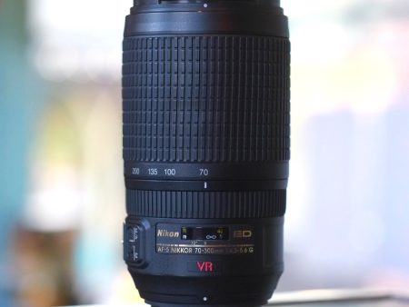 Nikon 70-300mm f4.5-5.6G ED VR AF-S Nikkor For Cheap