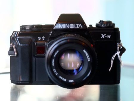 Minolta X-9 with Minolta MD 50mm f1.7 Cheap