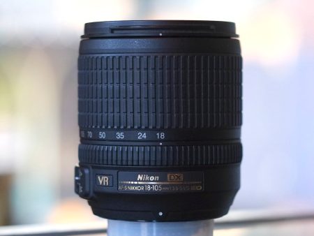 Nikon 18-105mm f3.5-5.6G ED AF-S Nikkor Hot on Sale