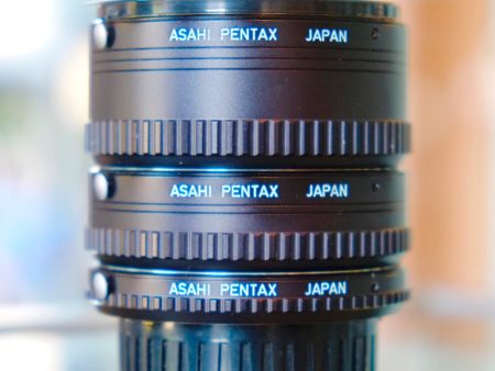 Asahi Pentax K extension tube set For Discount