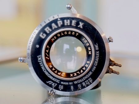 Graflex Optar 135mm f4.7 Online now