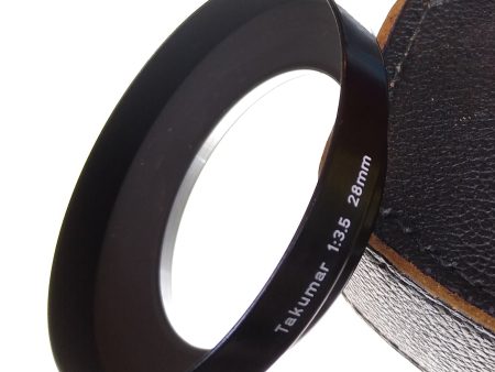 Asahi Takumar lens hood for 28mm f 3.5 (58mm thread) For Discount