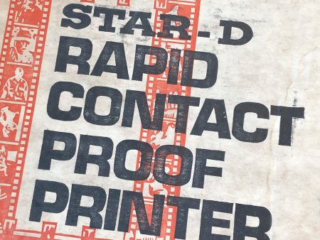 Star-D Rapid Contact Proof Printer For Sale