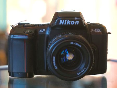 Nikon F-601 with 35-70mm f3.3-4.5 AF Nikkor Fashion