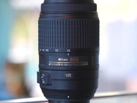 Nikon 55-300mm f4.5-5.6G ED AF-S VR DX Nikkor Online Hot Sale